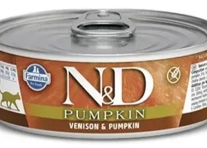Farmina N&D Pumpkin Venison, Pumpkin & Apple Canned Cat Food - 2.8 oz - Case of 12