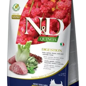 Farmina N&D Quinoa Digestion Lamb Canned Dog Food - 10 oz - Case of 6