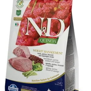 Farmina N&D Quinoa Weight Management Adult Dry Cat Food - 11 lb Bag
