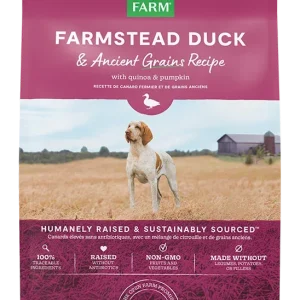 Farmstead Duck Ancient Grains Dog Kibble