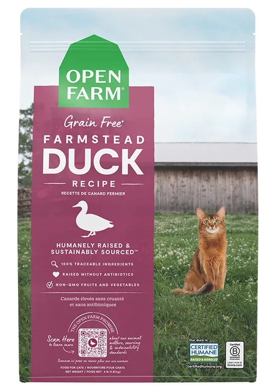 Farmstead Duck Grain-Free Cat Kibble