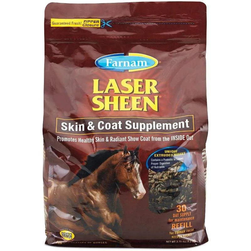 Farnam Laser Sheen Skin and Coat Supplement 3.75lb