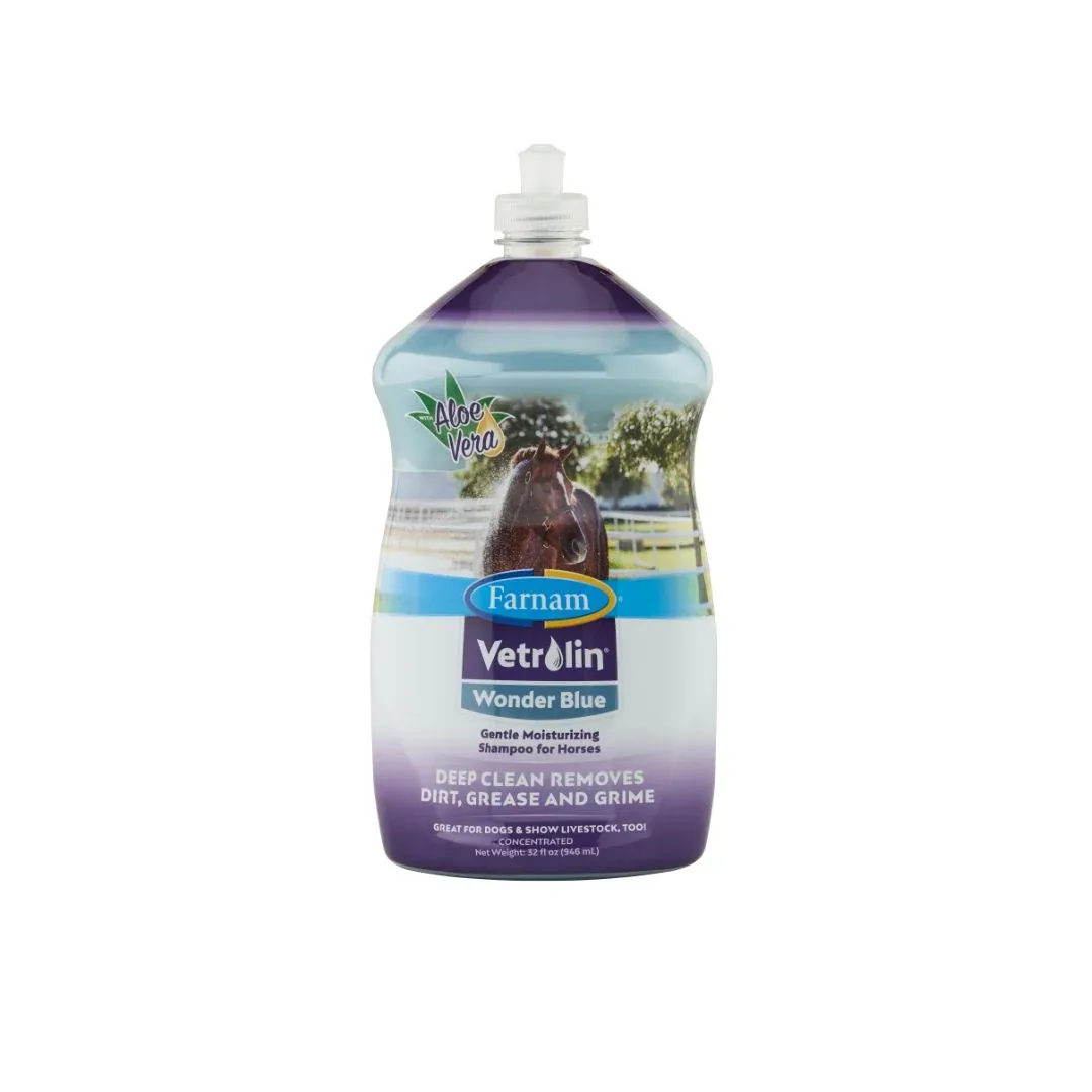 Farnam Vetrolin Wonder Blue Shampoo 32oz