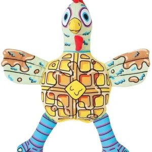 Fat Cat Foodies Chicken 'n Waffles Dog Toy