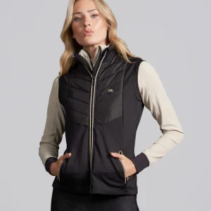 Felicio Womens Gilet Black