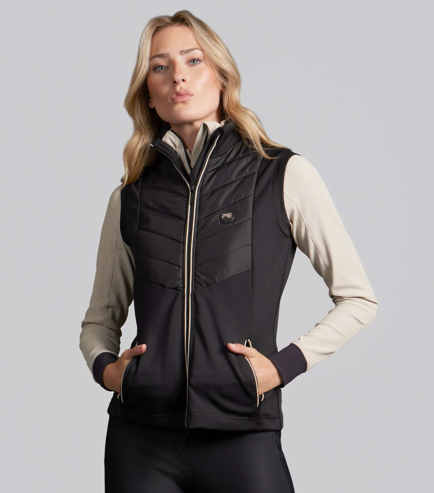 Felicio Womens Gilet Black