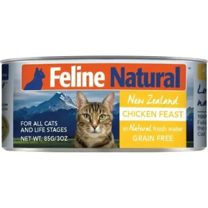 Feline Natural Chicken Feast Grain-Free Canned Cat Food