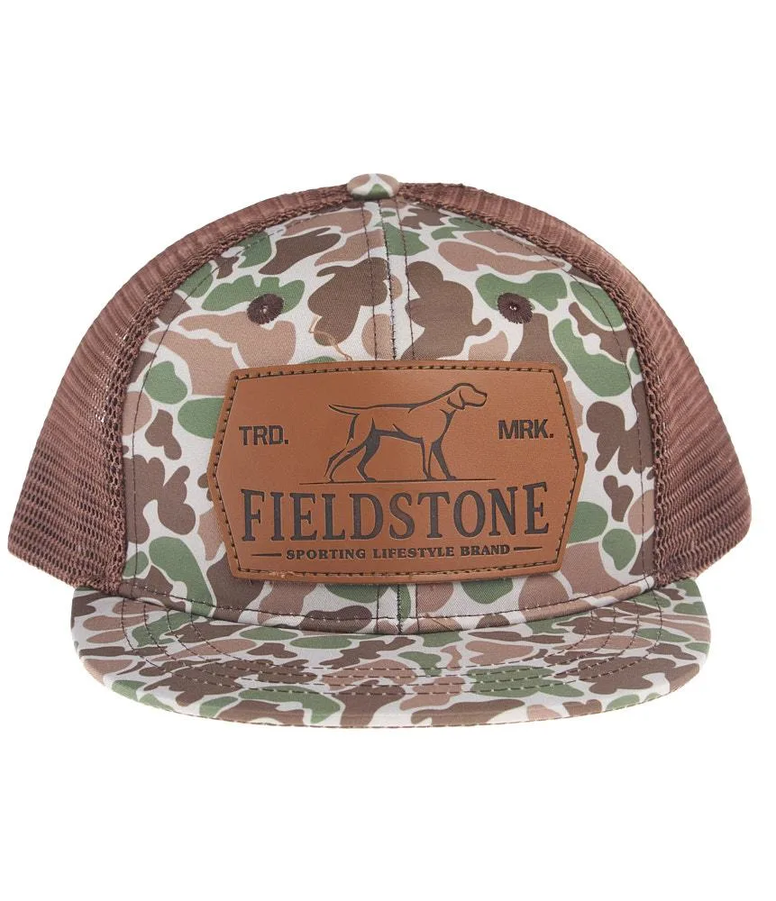 Fieldstone Boy's Camo Old School Cap