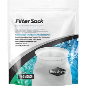 Filter Sock 100 Micron Welded (4" x 12") - Seachem
