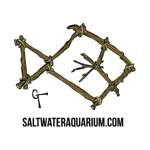 FishSticks SaltwaterAquarium.com Sticker (FREE OVER $50) - SAQ.com