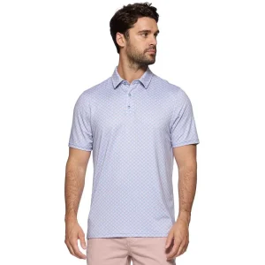 Flag & Anthem Men's Blue Combo Fridley Agave Print Polo