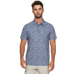 Flag & Anthem Men's Navy Cobbtown Floral Print Polo