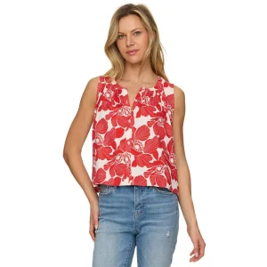 Flag & Anthem Women's RedWhite Marina Print Tank