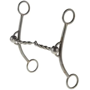 Flaharty Bits & Spurs Reg'lar Betty Twisted Sqaure Gag Bit