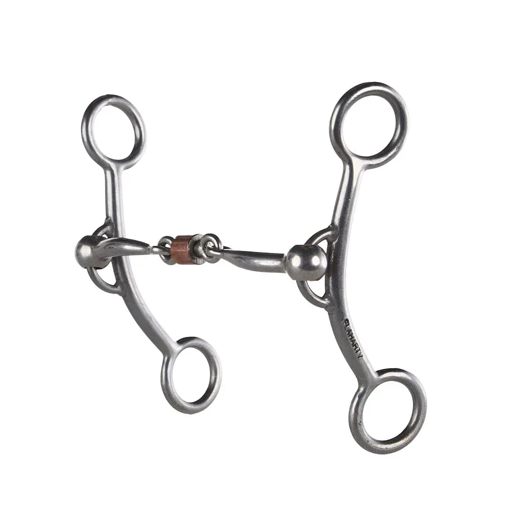 Flaharty Bits & Spurs Smooth 3pc Lil Fat Betty Gag Bit