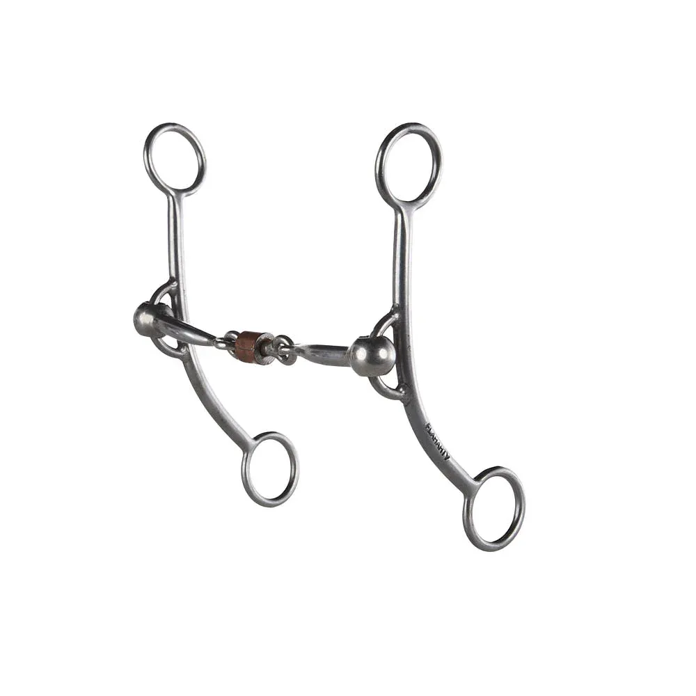 Flaharty Bits & Spurs Smooth 3pc RegLar Betty Gag Bit