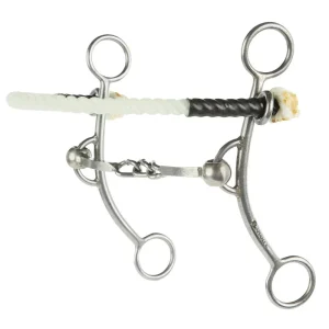 Flaharty Bits & Spurs Square Center Chain Betty Combo Gag Bit