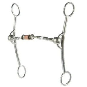 Flaharty Bits & Spurs The Duke 3 Piece Square Twist Gag Bit