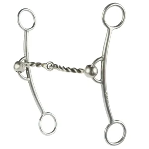 Flaharty Bits & Spurs The Duke Twisted Wire Gag Bit