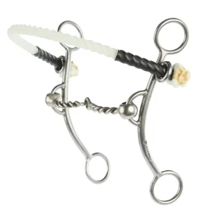 Flaharty Bits Spurs Twisted Wire Lifesaver Betty Combo Gag Bit