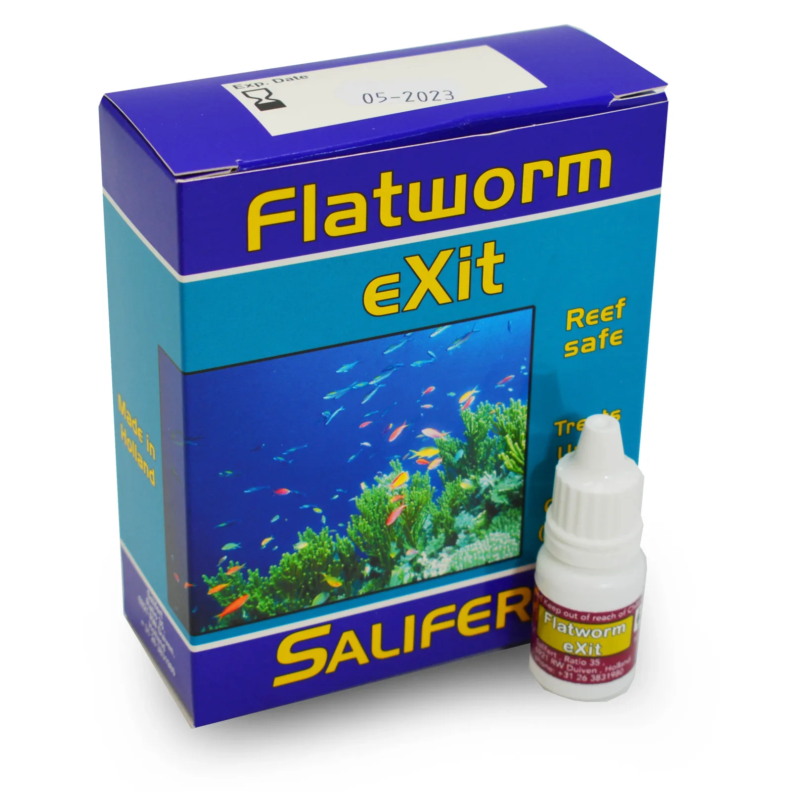 Flatworm eXit Aquarium Treatment - 10ml/300 Gallons - Salifert