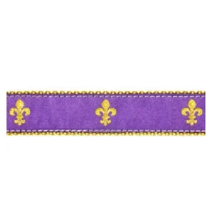 Fleur de Lis -- Purple