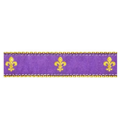Fleur de Lis -- Purple