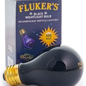 Flukers Black Nightlight Incandescent Bulb