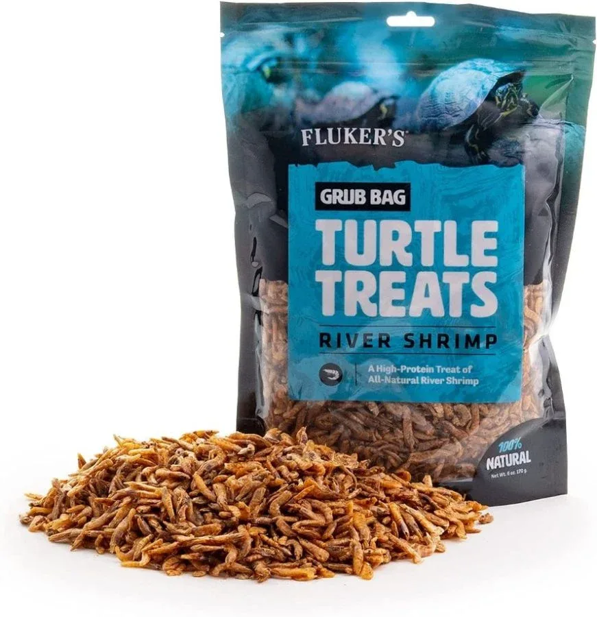 Flukers Grub Bag Turtle Treat - River Shrimp