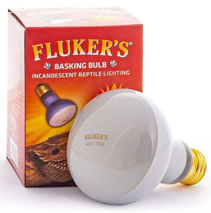 Flukers Incandescent Basking Bulb - 75W