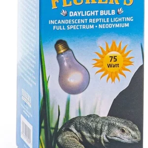 Flukers Neodymium Incandescent Full Spectrum Daylight Bulbs for Reptiles