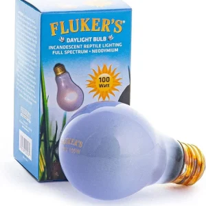 Flukers Neodymium Incandescent Full Spectrum Daylight Bulbs for Reptiles