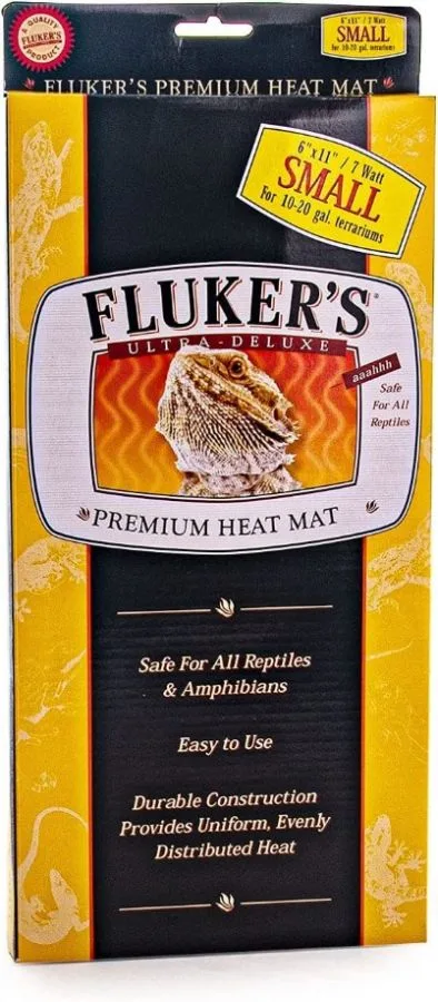 Flukers Ultra Deluxe Premium Small Heat Mat - 6" x 11" - for 10-20 Gal Tanks