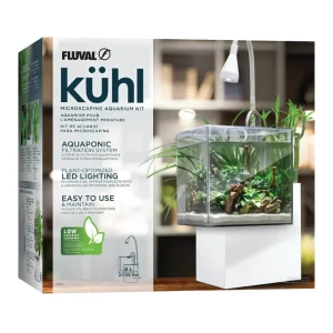 Fluval Kuhl Aquarium Kit, White