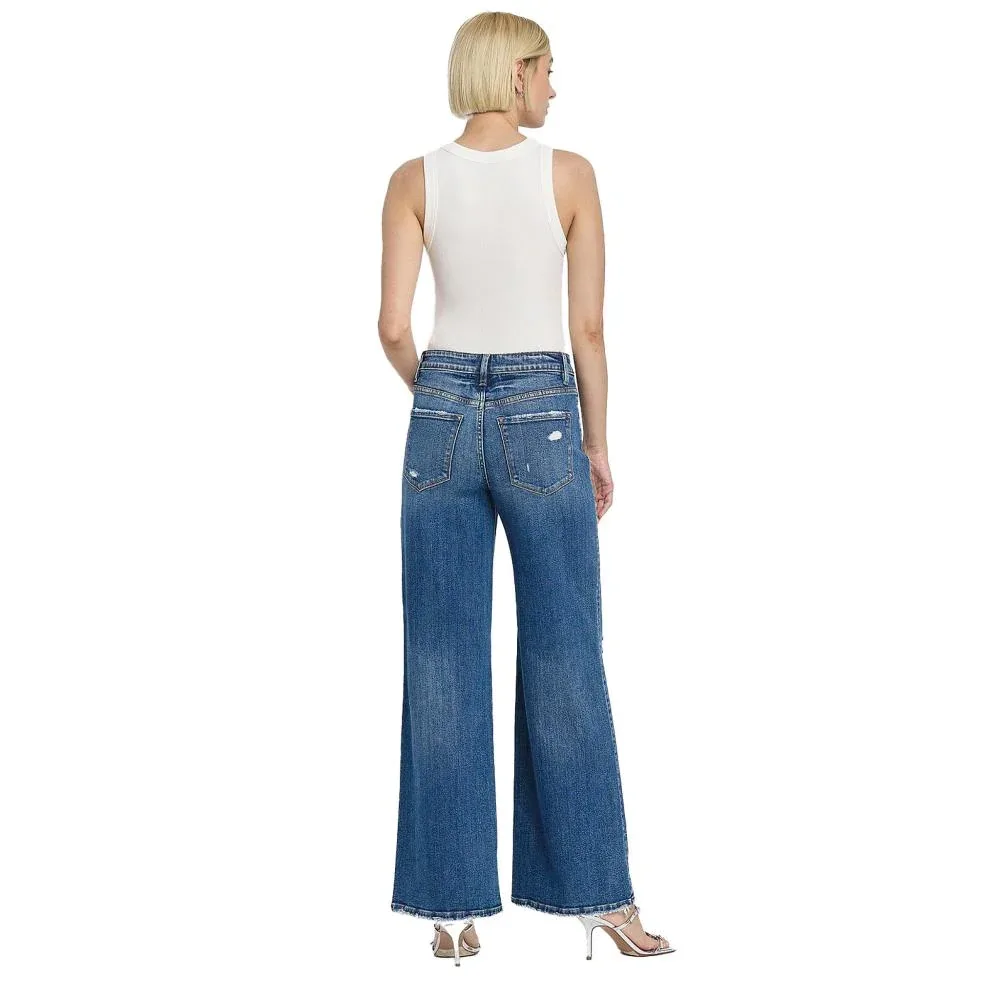 Flying Monkey High Rise Wide Leg Jean