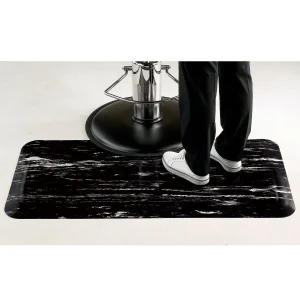 Foot Ease Non-Recessed Mat 3x5Ft Black