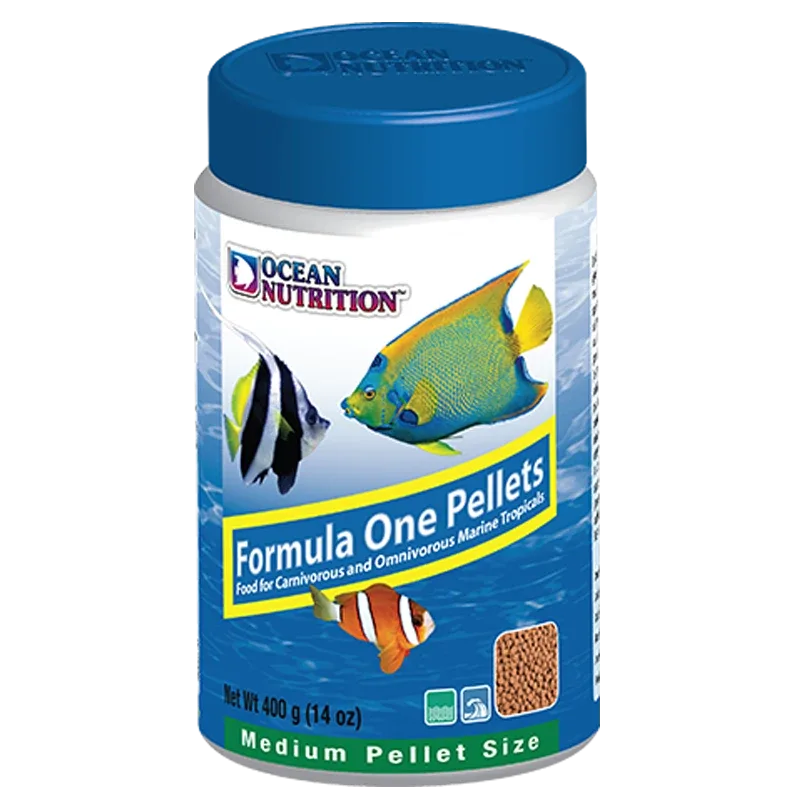 Formula One Medium Pellets Food (14 oz) - Ocean Nutrition
