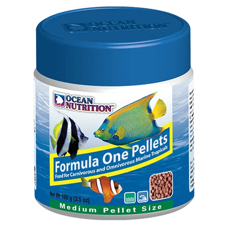 Formula One Medium Pellets Food (3.5 oz) - Ocean Nutrition