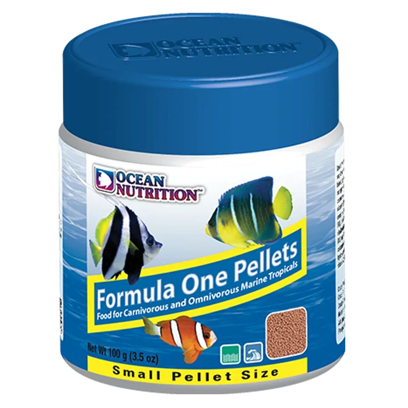 Formula One Small Pellets Food (3.5 oz) - Ocean Nutrition