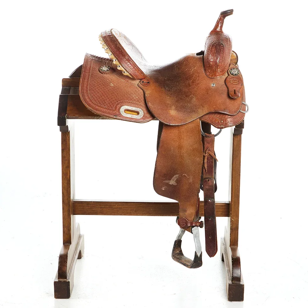 Fort Worth Saddlery 14in Used Barrel Saddle - Image 2