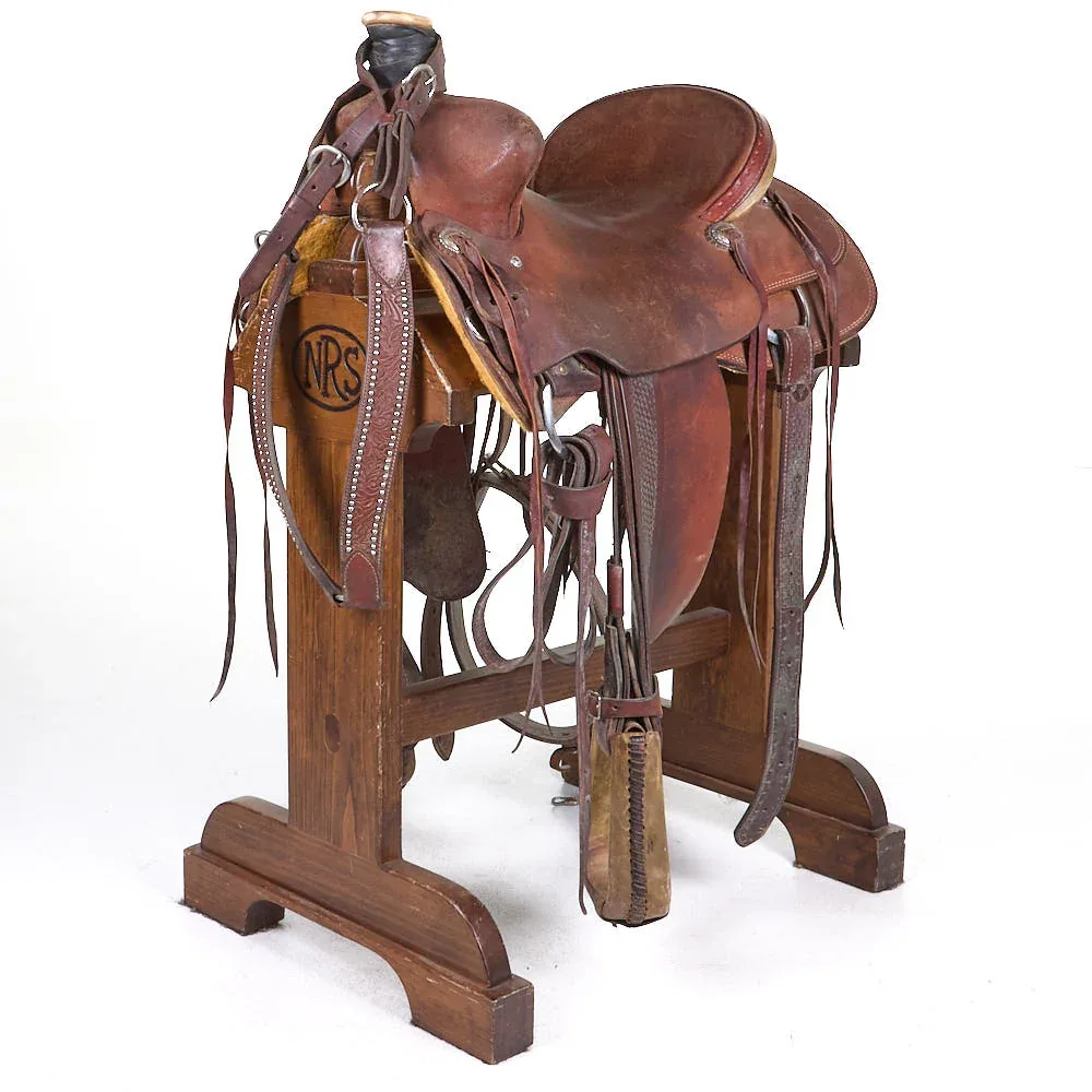 Fort Worth Saddlery Used 15.5in Roughout- Ranch Roper