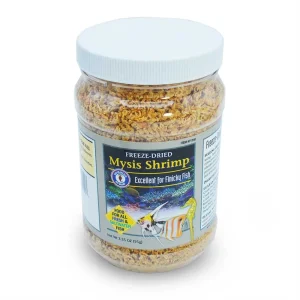 Freeze Dried Mysis Shrimp Fish Food (3.35 oz) - San Francisco Bay Brand