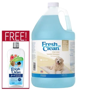 Fresh 'n Clean Crisp Linen Scented Dog Grooming Shampoo Gallon