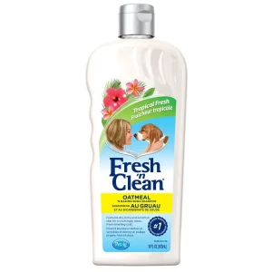 Fresh 'n Clean Oatmeal 鈥榥 Baking Soda Dog Grooming Shampoo 18oz