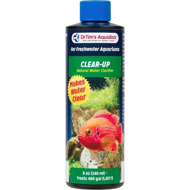 Freshwater Clear-Up (8 oz) 480 Gallons - Dr Tim's Aquatics