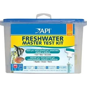 Freshwater Master Test Kit (pH, High Range pH, Ammonia, Nitrite, Nitrate) - API