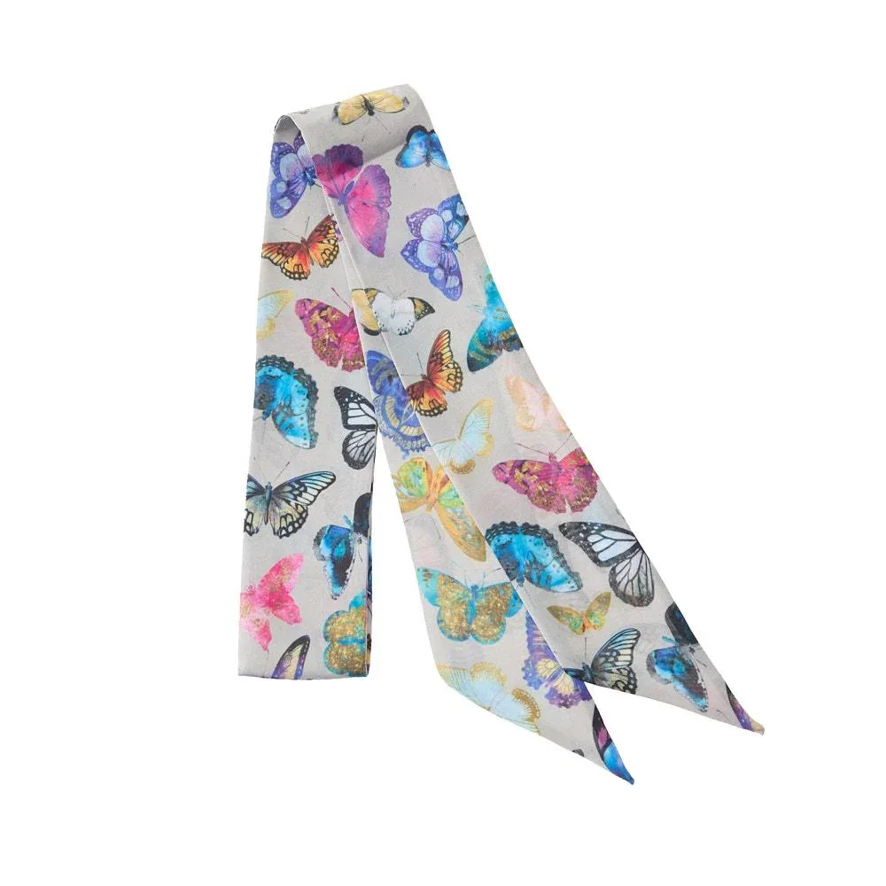Fringe Scarves Butterfly Tan Twilly