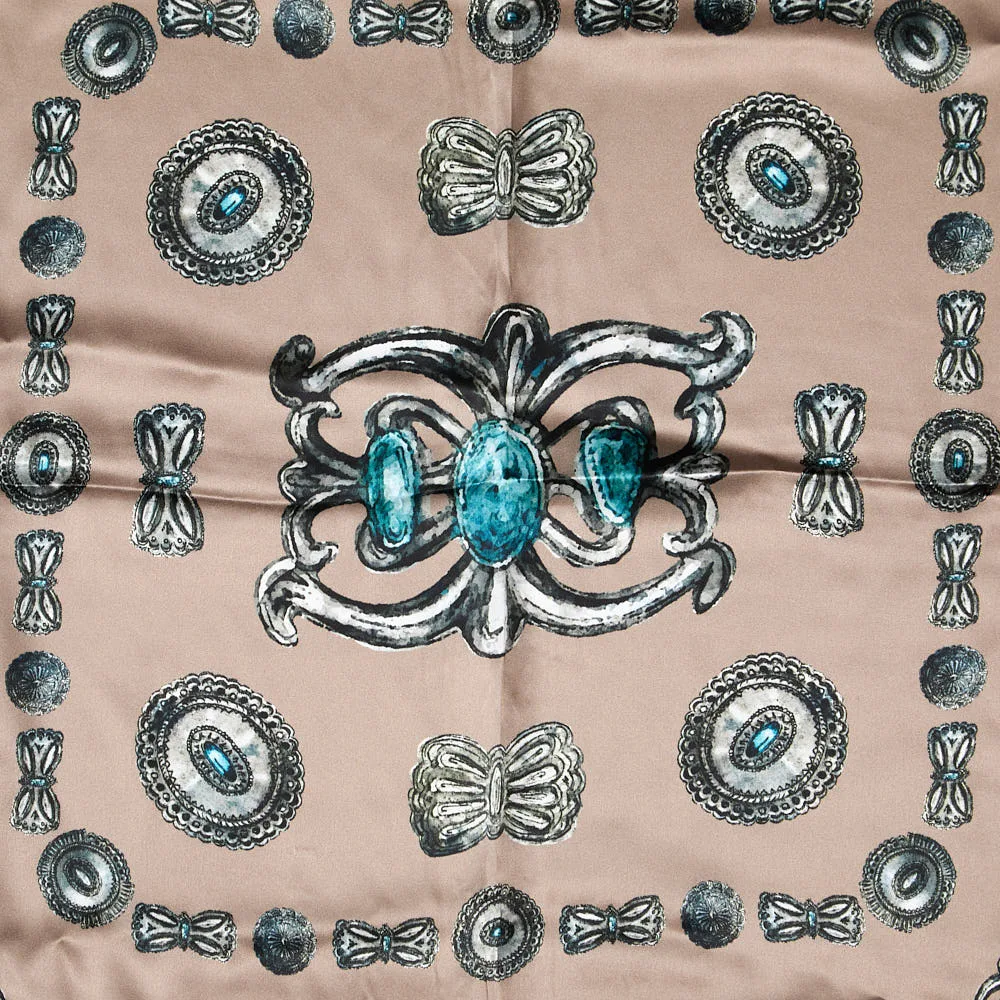 Fringe Scarves Turquoise Concho Pink Long Tall - Image 2