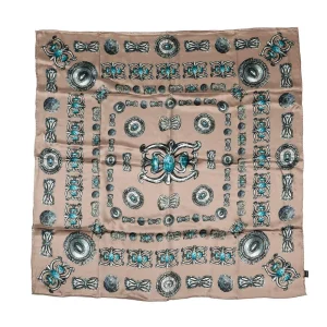 Fringe Scarves Turquoise Concho Pink Long Tall