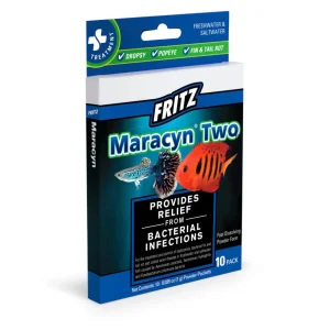 Fritz Maracyn Two Freshwater & Saltwater Treatment 10 ct